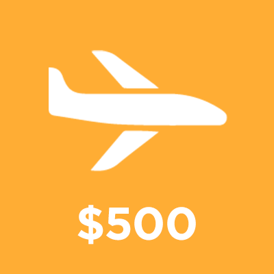 Plane Icon: $500